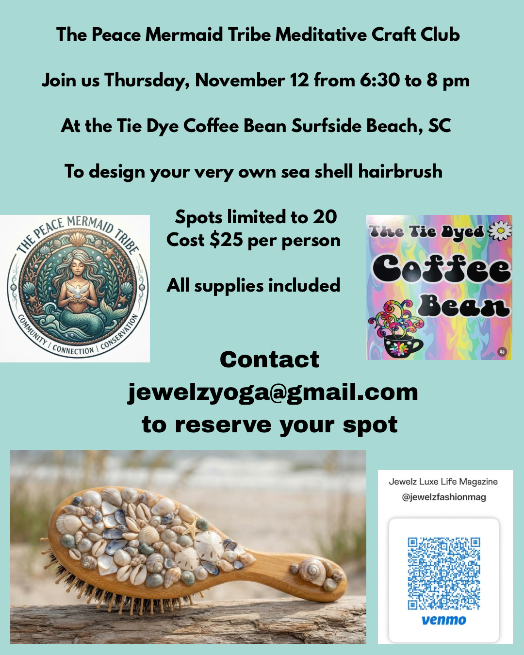 Peace Mermaid Tribe Meditative Craft Club